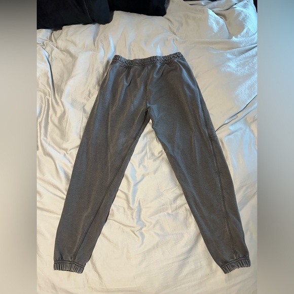 Mens Gymshark Heritage Washed Sweatpants Joggers - Onyx Grey Size Medium - Picture 9 of 9